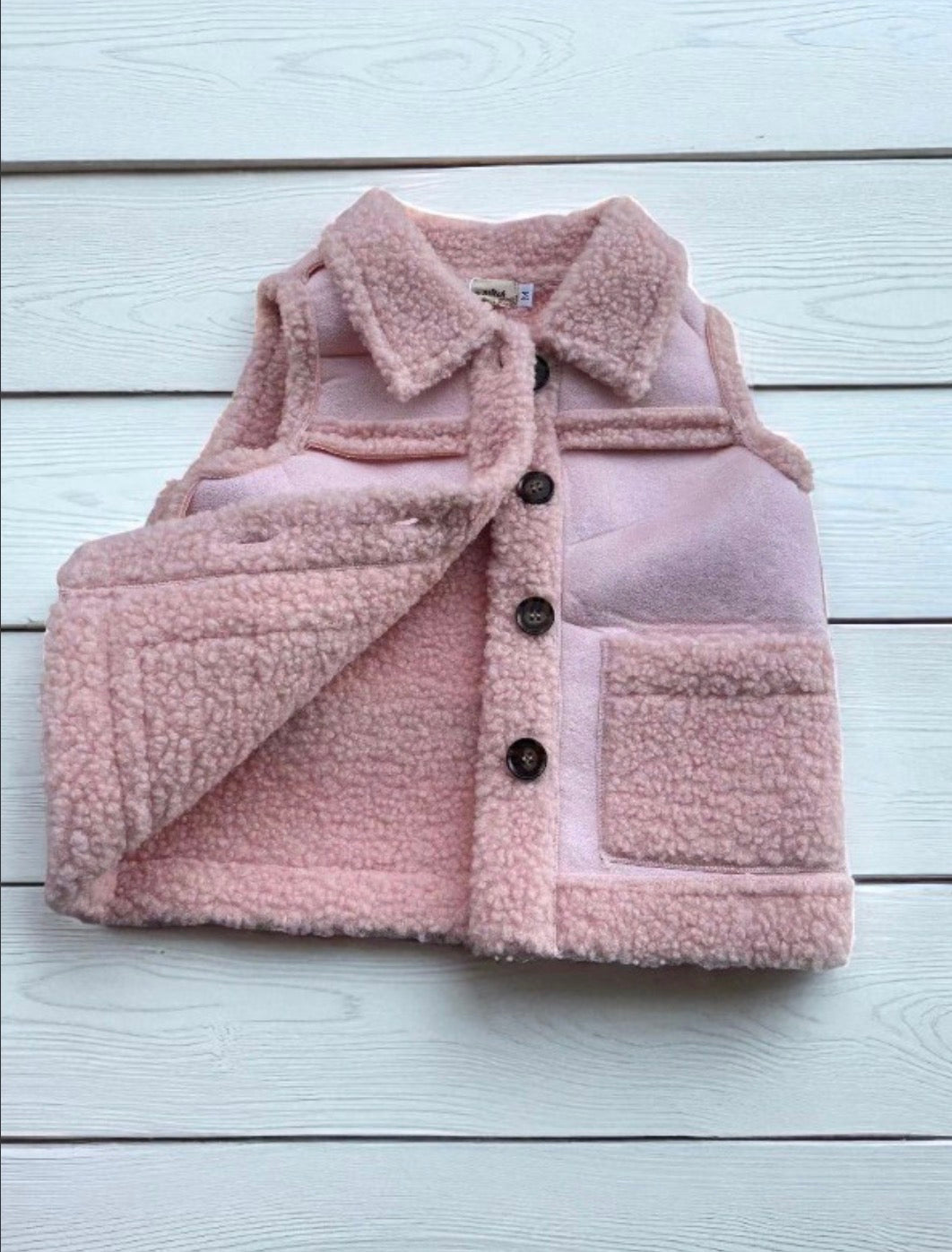 Pink Reversible Vest