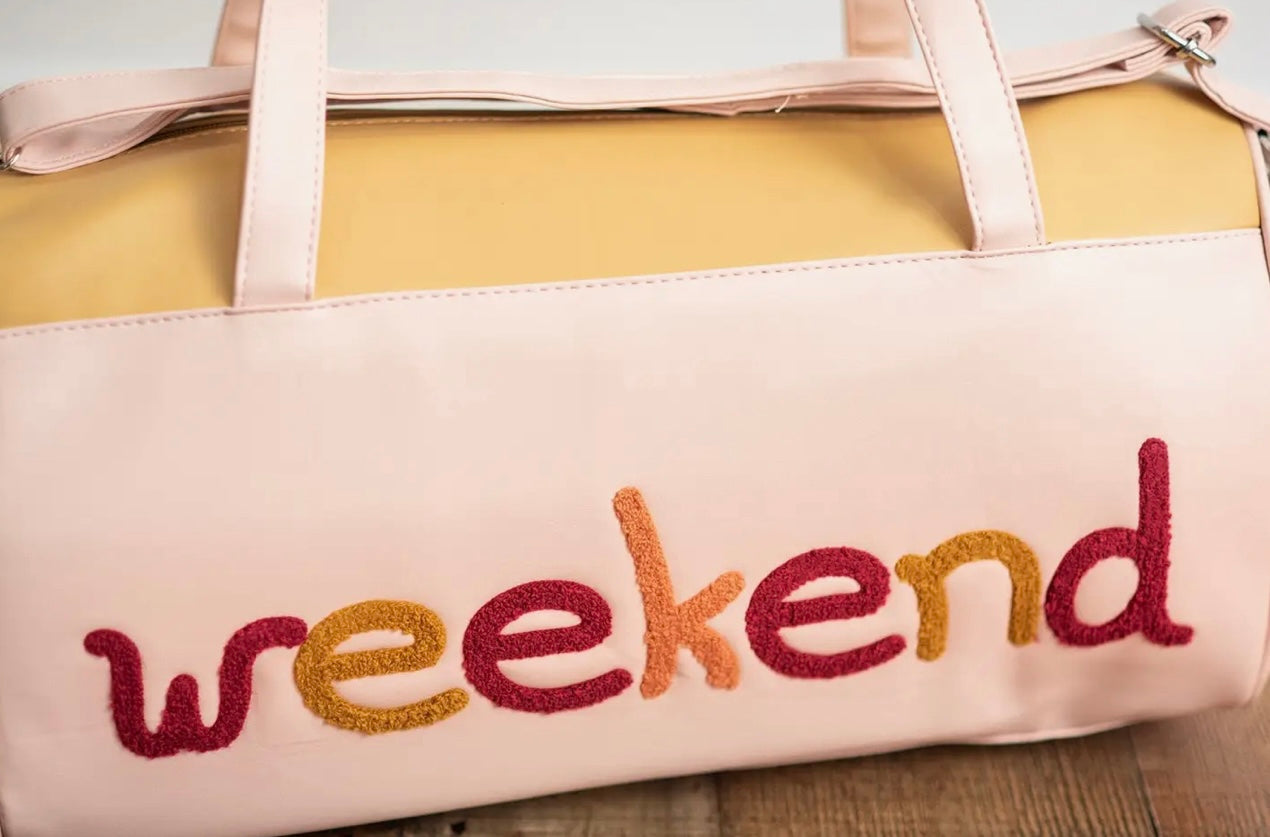 Summer Rose Weekender Bag