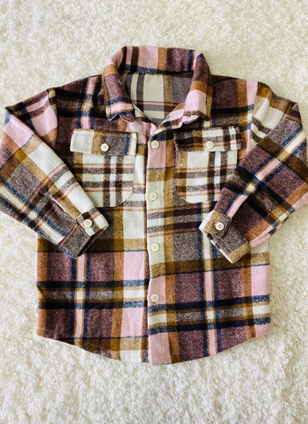 Plaid Fleece Shirt