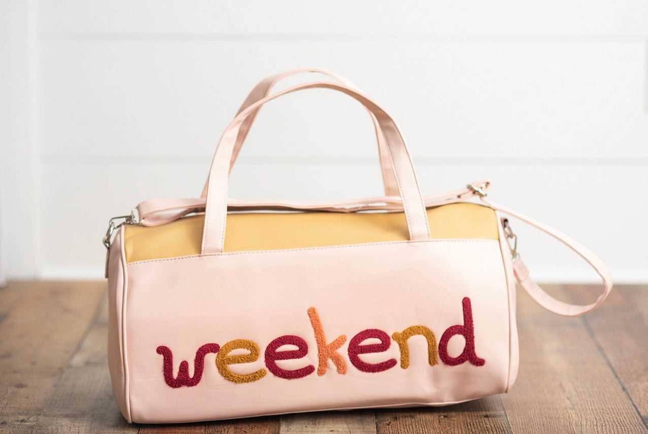 Summer Rose Weekender Bag